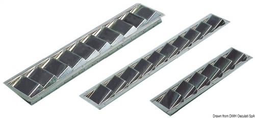 Presa aria inox 525 x 112 mm