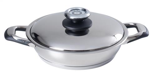 Casseruola 32 lt. 9,0 con coperchio,griglia, colapasta e pomolo