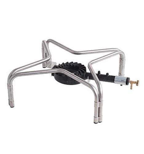 Bruciatore in ghisa con supporto