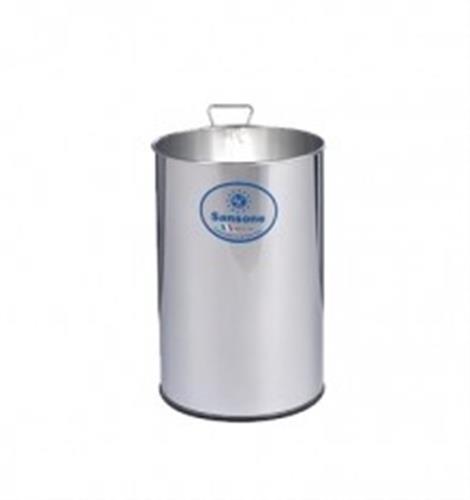Contenitore getta carte in acciaio inox lt 25