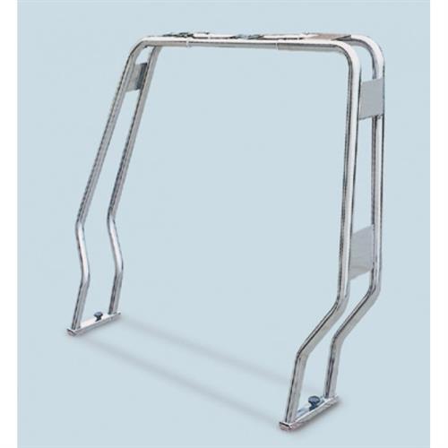 Roll bar ribaltabile in acciaio inox aisi 316 tubo diametro 25 sagomato