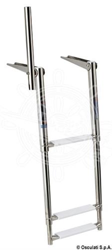 Scaletta 3 gradini con maniglia 330 mm