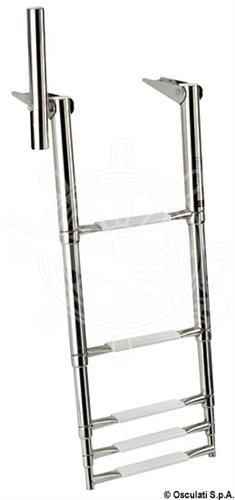 Scaletta 5 gradini con maniglia 430 mm
