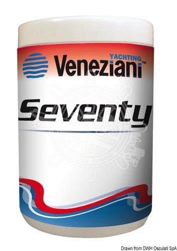 Antivegetativa ecologica VENEZIANI Seventy nero 2,5 Lt 