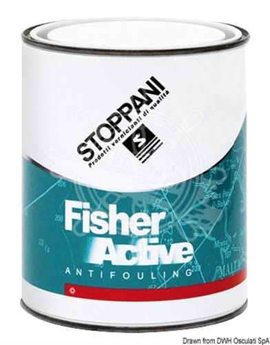 Antivegetativa Fisher Paint blu 2,5 l