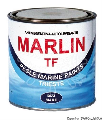 Antivegetativa Marlin TF rossa 0,75 l