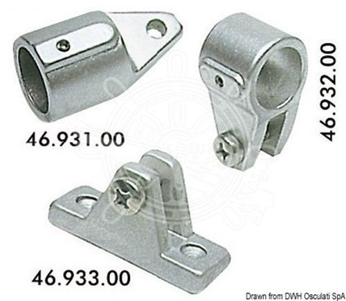 Cappuccio tubo lega leggera 20 mm