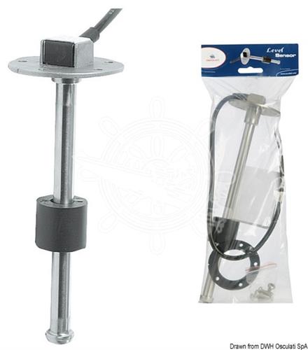 Galleggiante verticale 17 cm inox 240/33 Ohm