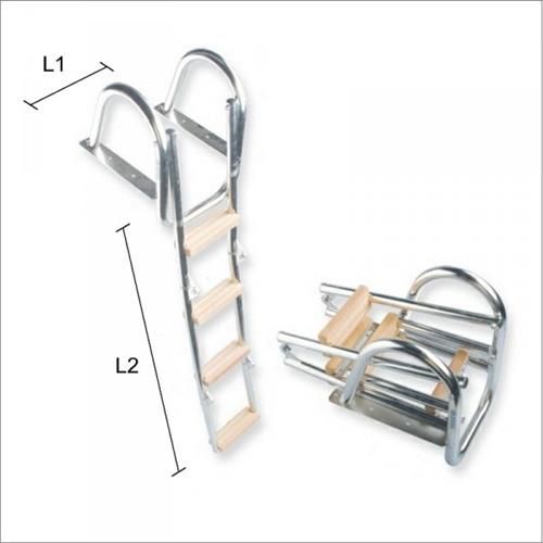 SCALETTA INOX CON BRACCIOLI