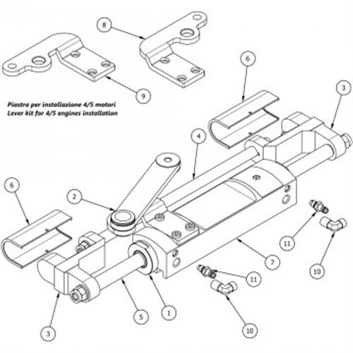 BRACETTI CILINDRO (2 PZ)