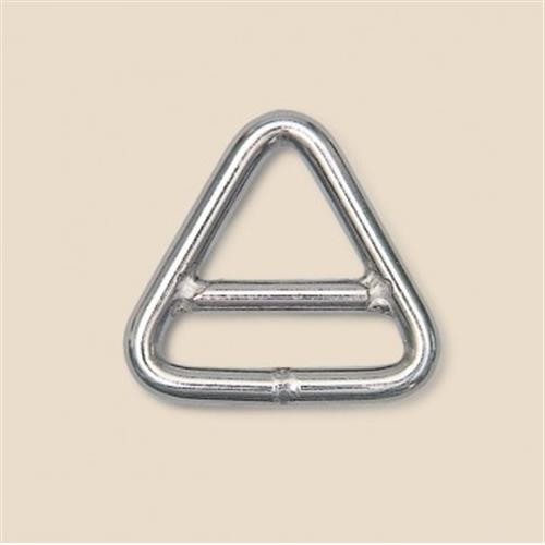 ANELLI INOX CON BARRETTA TRIANGOLARI 6x40 