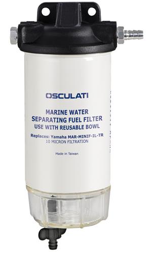 Filtro benzina con separatore acqua