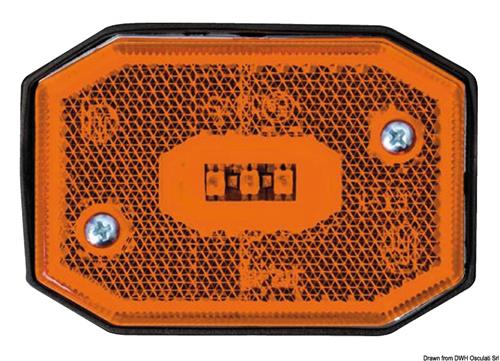 Fanale posizione LED laterale luce arancio