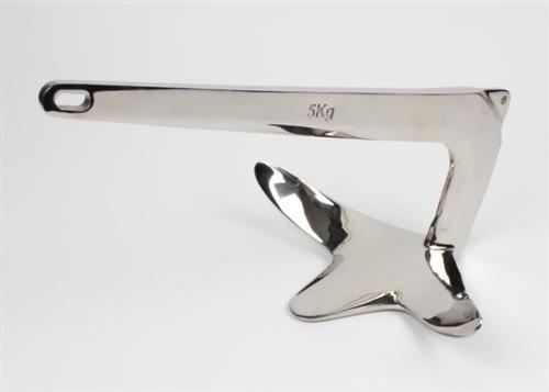 Ancora tipo BRUCE in acciaio inox lucido kg 5