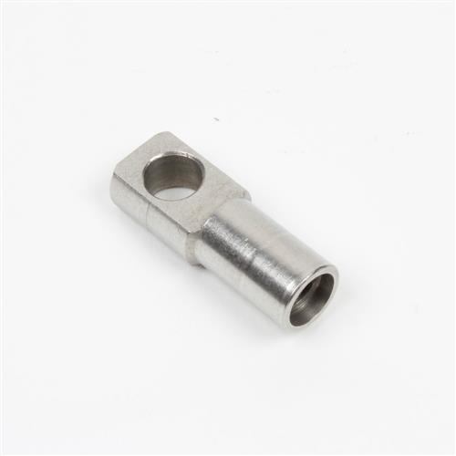 Terminale ad occhiello in acciaio inox filettato diametro 9,9