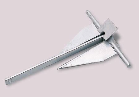 Ancora modello SABBIA in acciaio zincato kg 25