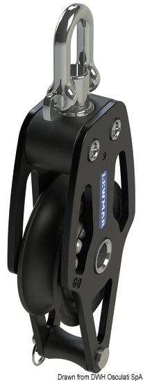 Bozzello Lewmar Synchro 90 Singolo - Per Arricavo, Nautica, Acciaio - Foto 6