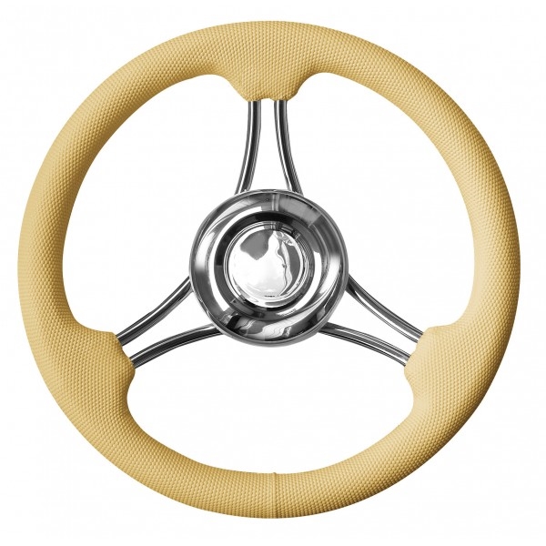 Volante Apollo OSCULATI In Acciaio Inox E Poliuretano - Diametro 350mm Grigio - Foto 10